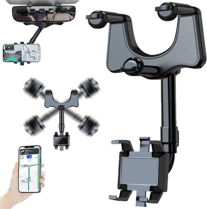 Adjustable Car Smartphone Mount for Safe Hands-Free Use