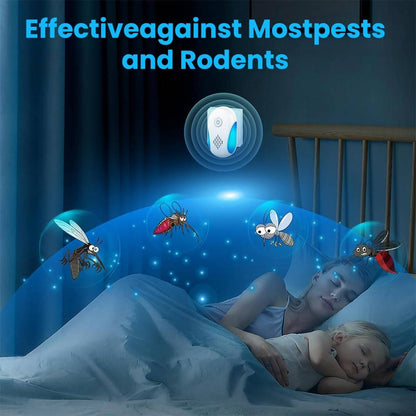 6-Pack Indoor Ultra-Sonic Pest Defense System