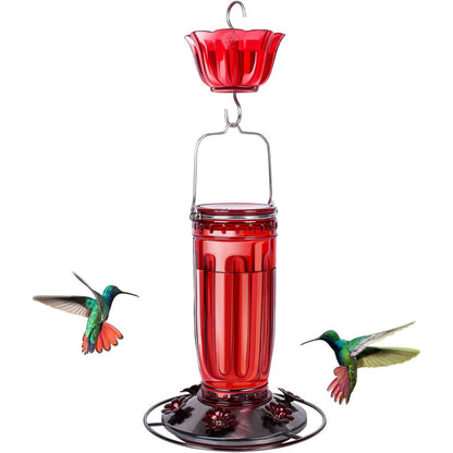 Charming Hummingbird Nectar Station with 6 Feeding Ports