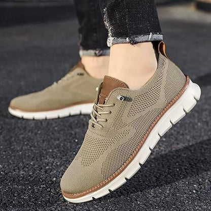 Lightweight Slip-On Walking Shoes for Comfort, Breathable Casual Sneakers with Wide Orthopedic Toe Box