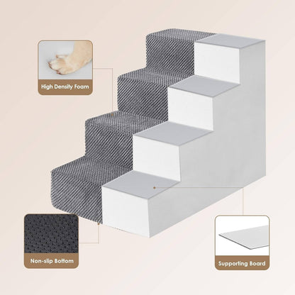Pet Steps for Easy Access - 18-Inch Multi-Level Stairs