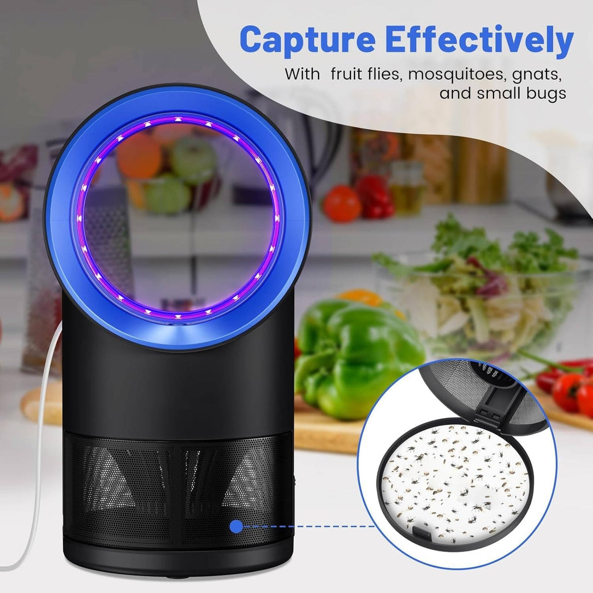 Effortless Indoor Insect Eliminator with Adjustable Timer