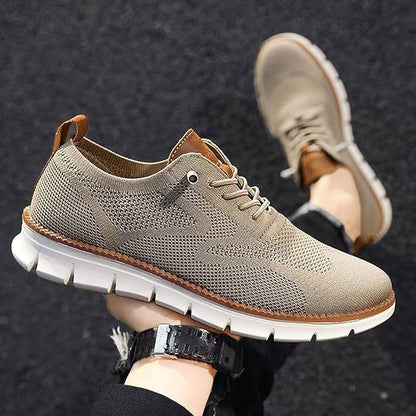 Lightweight Slip-On Walking Shoes for Comfort, Breathable Casual Sneakers with Wide Orthopedic Toe Box