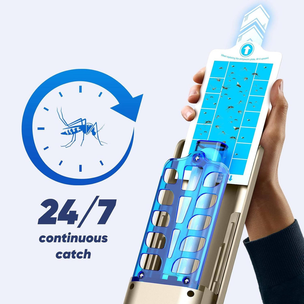 Indoor Insect Eliminator with UV Light, 2-Pack