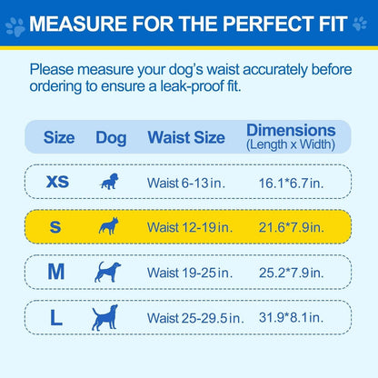 Ultimate Disposable Belly Bands for Male Dogs – 100 Count