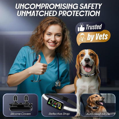 Rechargeable Anti-Bark Collar with Customizable Modes