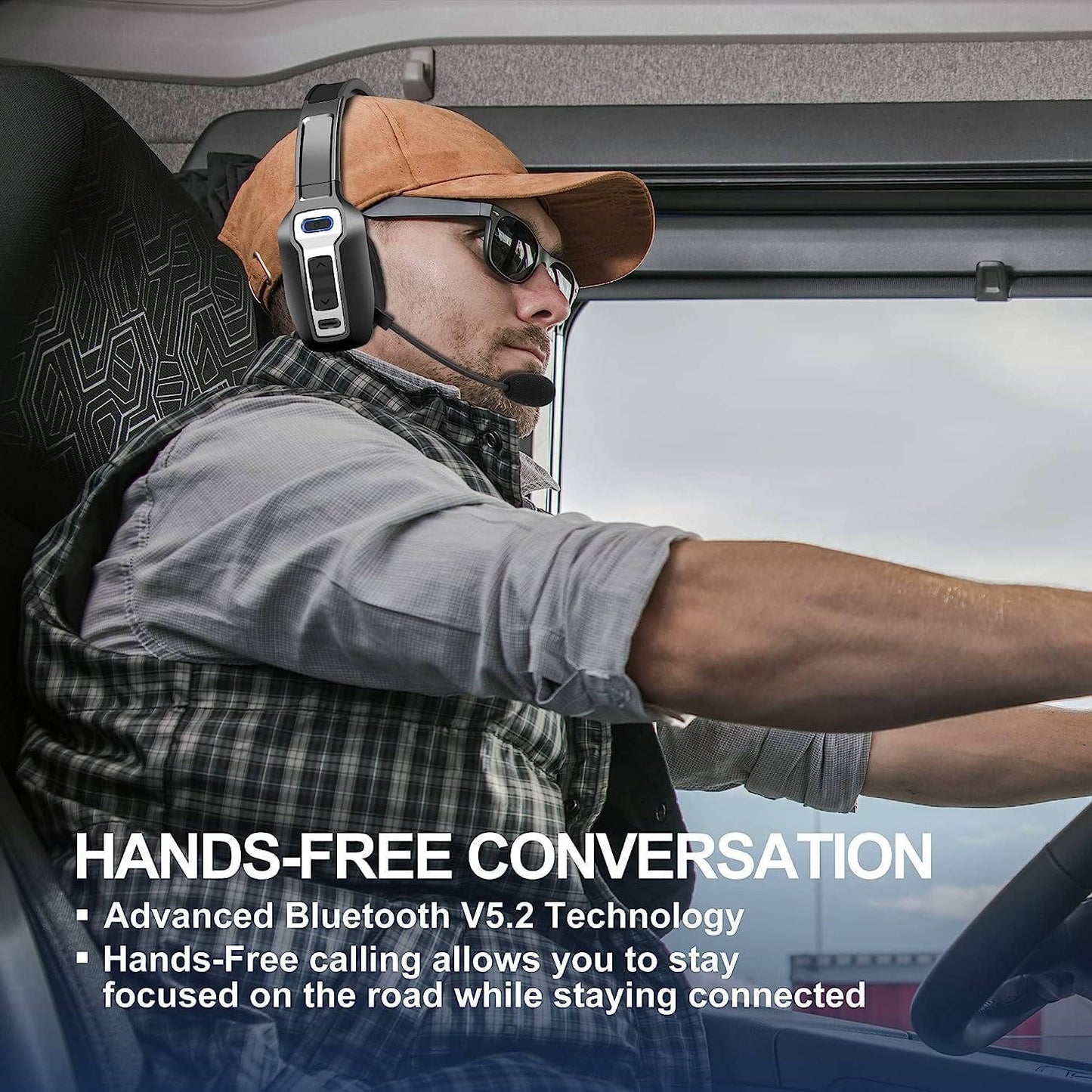 Ultimate Bluetooth Headset for Truckers: Crystal Clear Calls