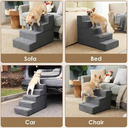 Pet Steps for Easy Access - 18-Inch Multi-Level Stairs