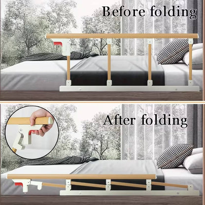 Adjustable Senior Bed Safety Barrier for Peaceful Sleep