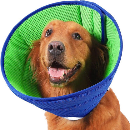 Comfortable Recovery Collar for Pets - Adjustable & Washable