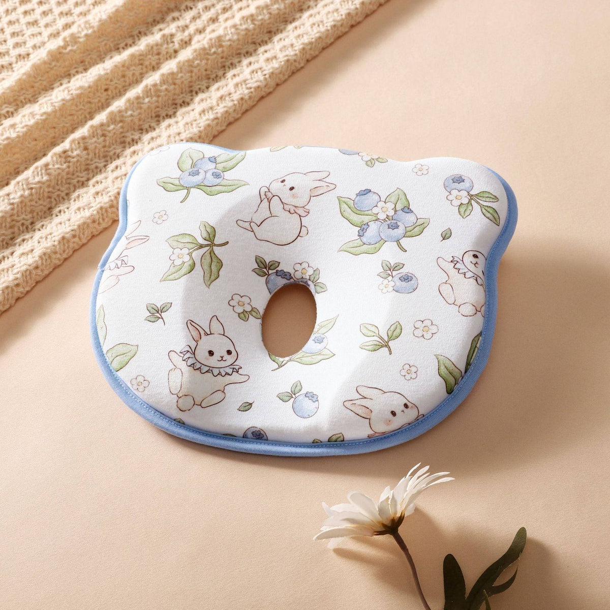 Comfort Cradle Pillow for Infants - Silicone Core Support