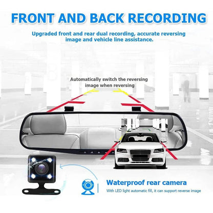 1080P HD Dual Lens Rearview Camera for Enhanced Safety