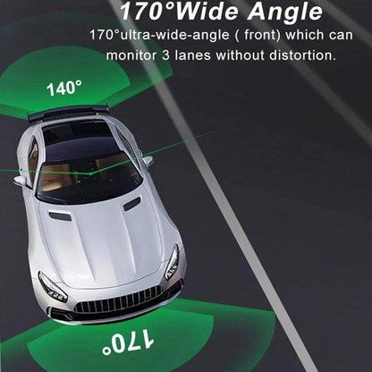 1080P HD Dual Lens Rearview Camera for Enhanced Safety