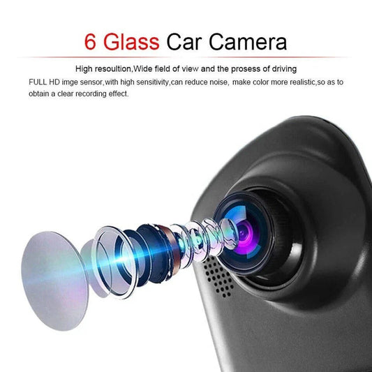 1080P HD Dual Lens Rearview Camera for Enhanced Safety