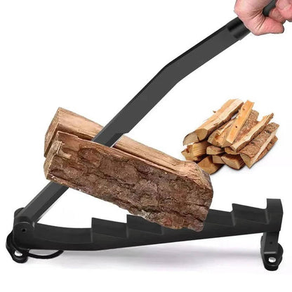 Wall-Mounted Kindling Splitter - Efficient Firewood Preparation Tool