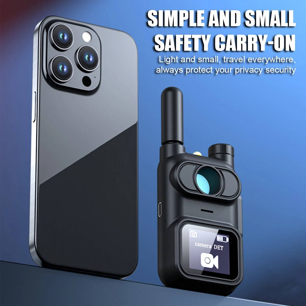 Smart Signal Detection Scanner for Hidden Cameras and Trackers