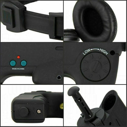Wildlife Sound Tracker with 8x Magnification for Birdwatching