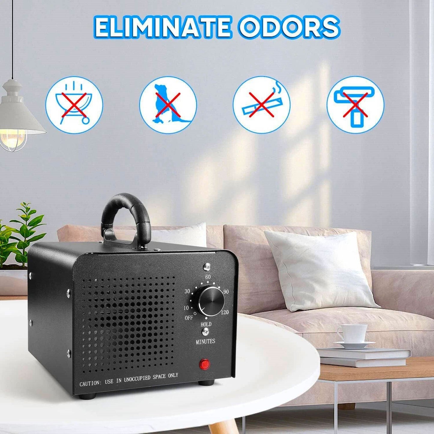 FreshAir Eliminator - Powerful Odor Removal Machine for Home