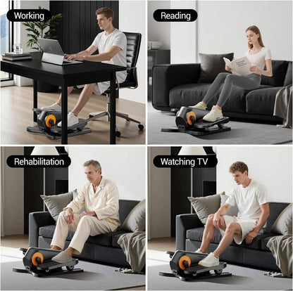 Compact Under-Desk Elliptical Trainer for Active Living
