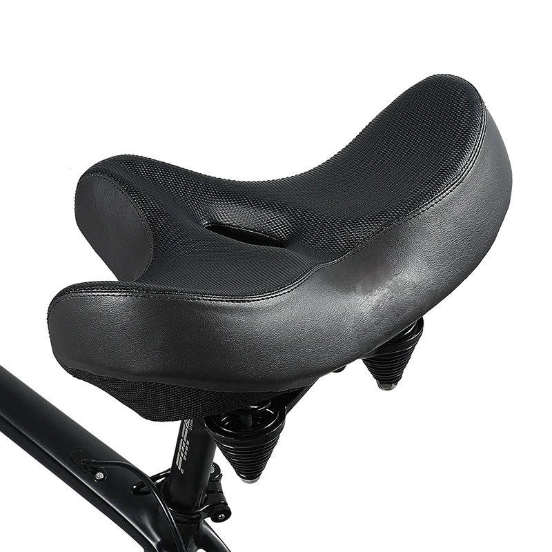 ErgoComfort Cycling Seat with Ventilated Design and Shock Absorption