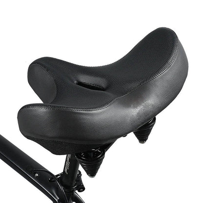 ErgoComfort Cycling Seat with Ventilated Design and Shock Absorption