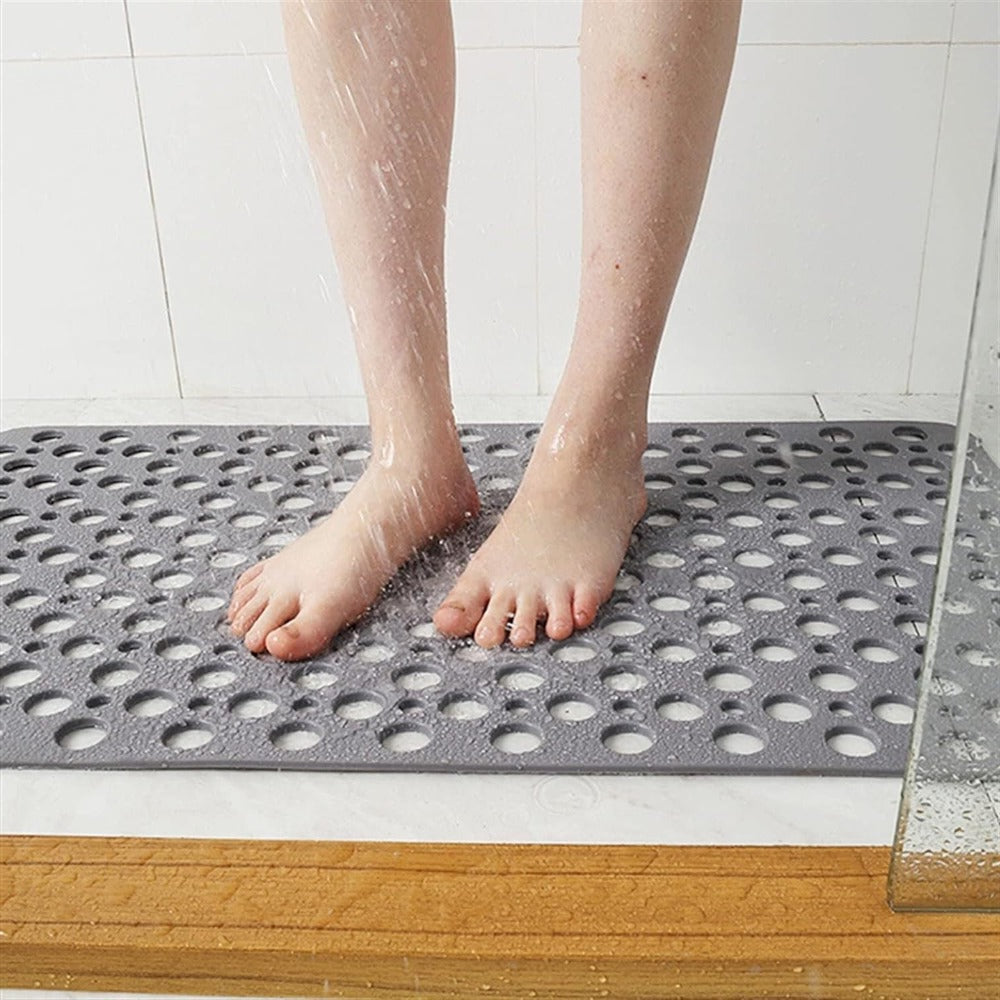 Non-Slip Bath Mat with Enhanced Traction and Heat Resistance