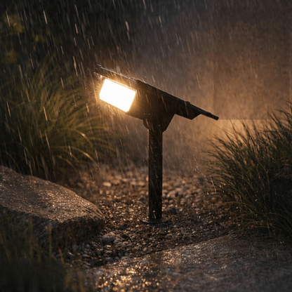 Adjustable LED Spotlight for Garden – Solar Powered and Waterproof
