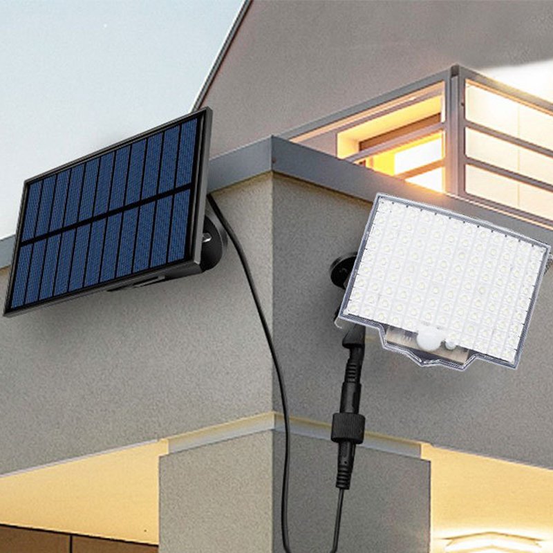 Motion-Activated Solar Light – 106 LEDs with Remote Access