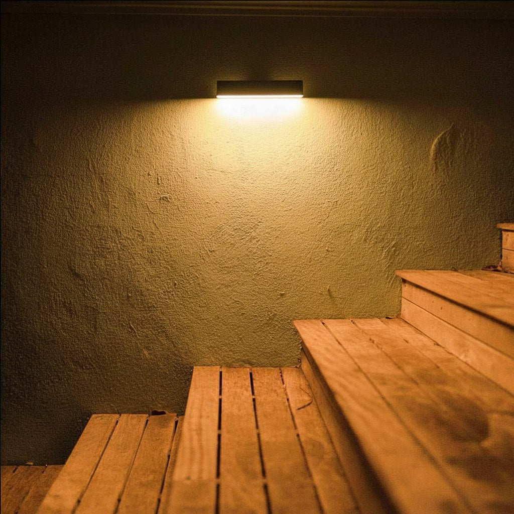 Motion Sensor Solar Powered Wall Light