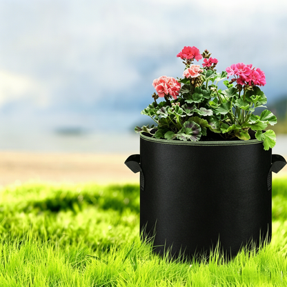 Set of 5 Fabric Planting Bags – 5 Gallon Size