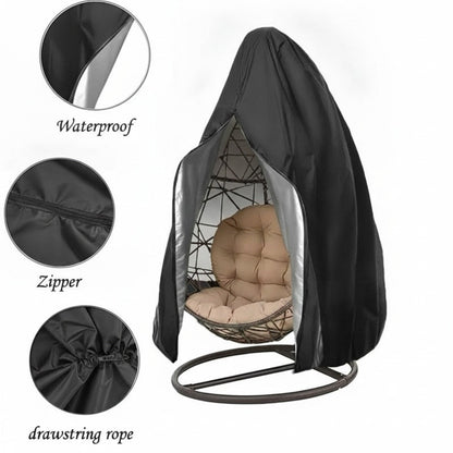 Egg Chair Cover for Outdoor Use – Waterproof and Hanging Design