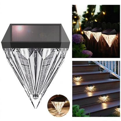 Solar Diamond Lights for Fences and Staircases