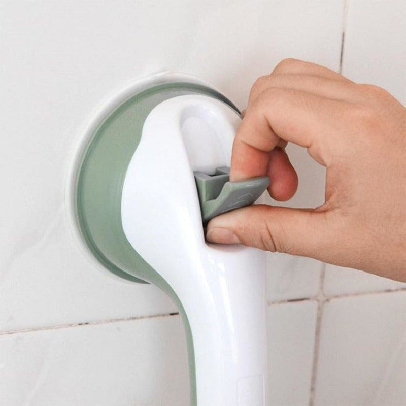 Bathroom Safety Handle with Suction Cups for Secure Grip