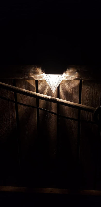 Solar Diamond Lights for Fences and Staircases