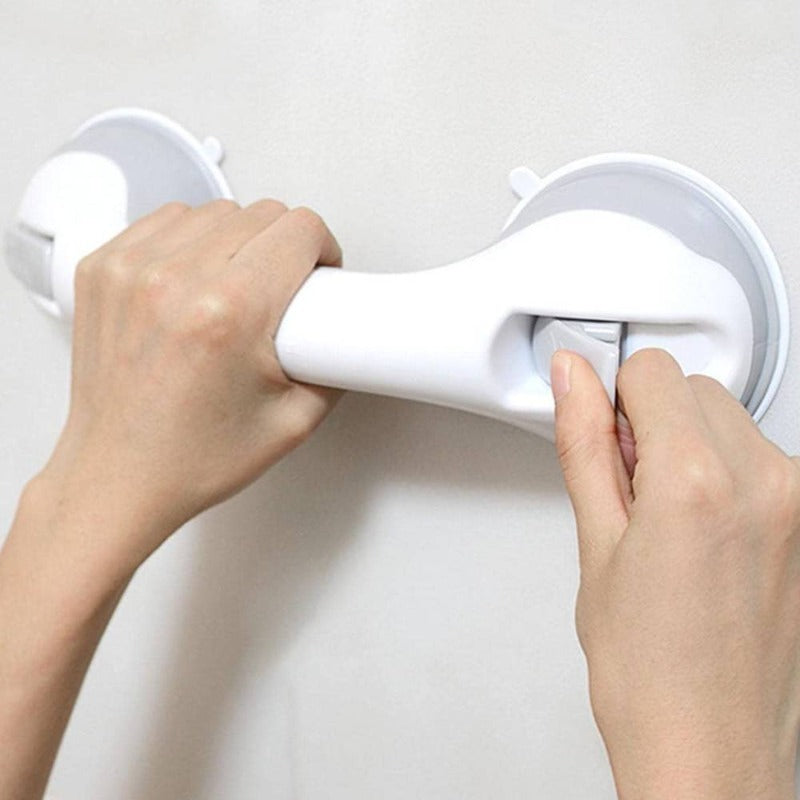 Bathroom Safety Handle with Suction Cups for Secure Grip