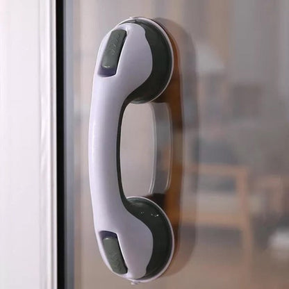 Bathroom Safety Handle with Suction Cups for Secure Grip