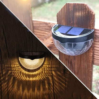 2-Pack of Solar Lights for Decorative Fence Lighting