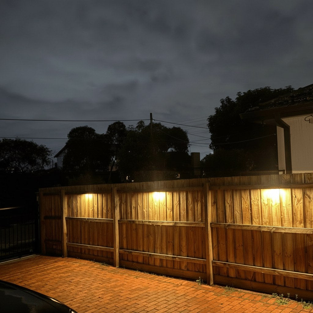 Motion Sensor Solar Powered Wall Light