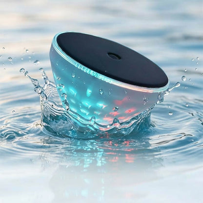 Floating Pool Light with Solar Power and Fish Projection