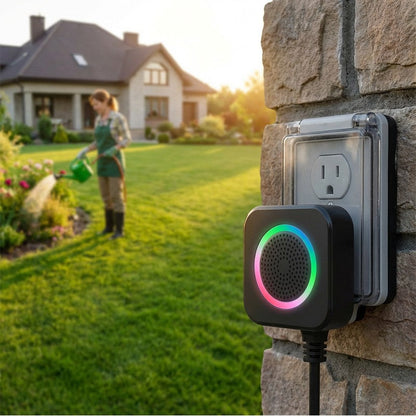LED Flash Wireless Doorbell for Long-Range Communication