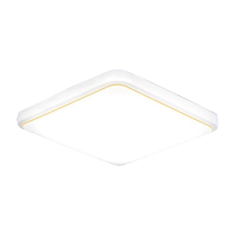 Ceiling Light Fixture – Square Design in Warm White or RGB Options
