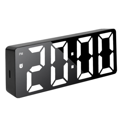 Mirror Finish Digital Clock with Alarm Function