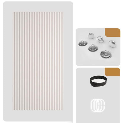 Magnetic Accordion Door Curtain – No-Drill Installation