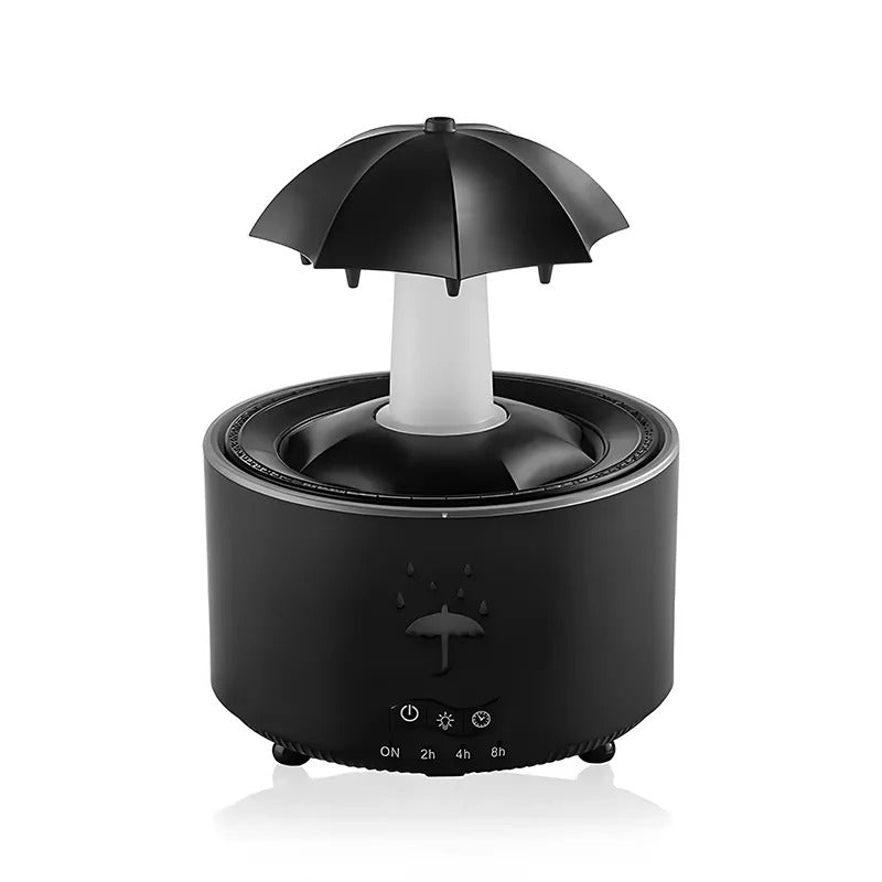 LED Light Humidifier with Rotating Umbrella Design