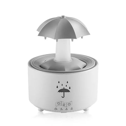 LED Light Humidifier with Rotating Umbrella Design