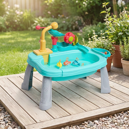 Children's Water Activity Kitchen Featuring Electric Tap