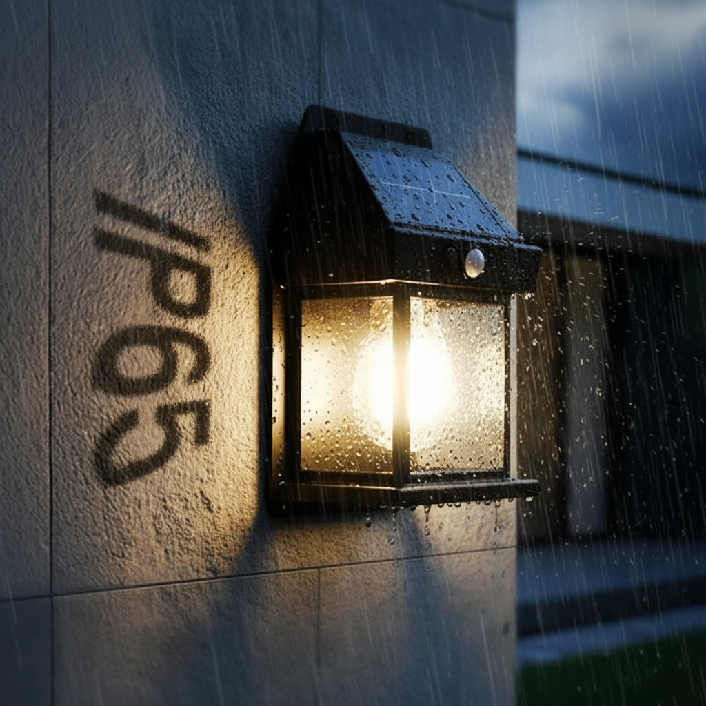 Motion Sensor Wall Light – Solar-Powered Outdoor Illumination
