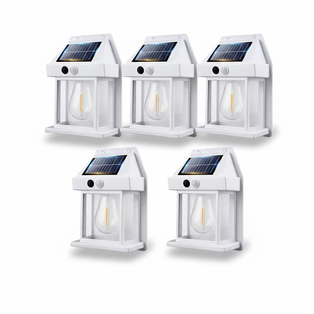 Motion Sensor Wall Light – Solar-Powered Outdoor Illumination
