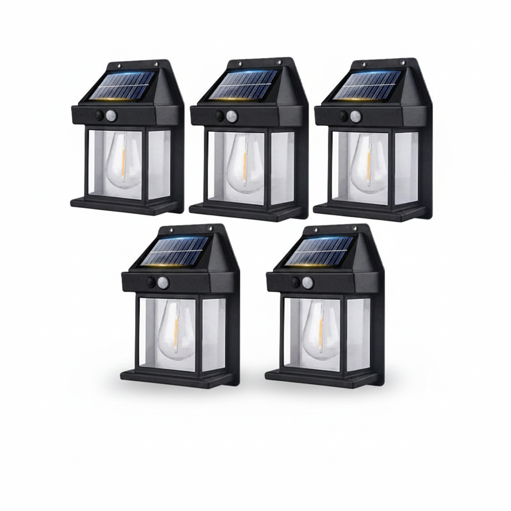 Motion Sensor Wall Light – Solar-Powered Outdoor Illumination