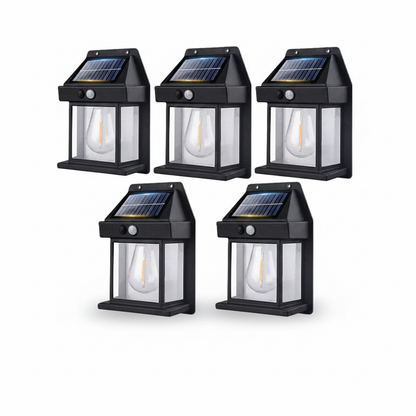 Motion Sensor Wall Light – Solar-Powered Outdoor Illumination